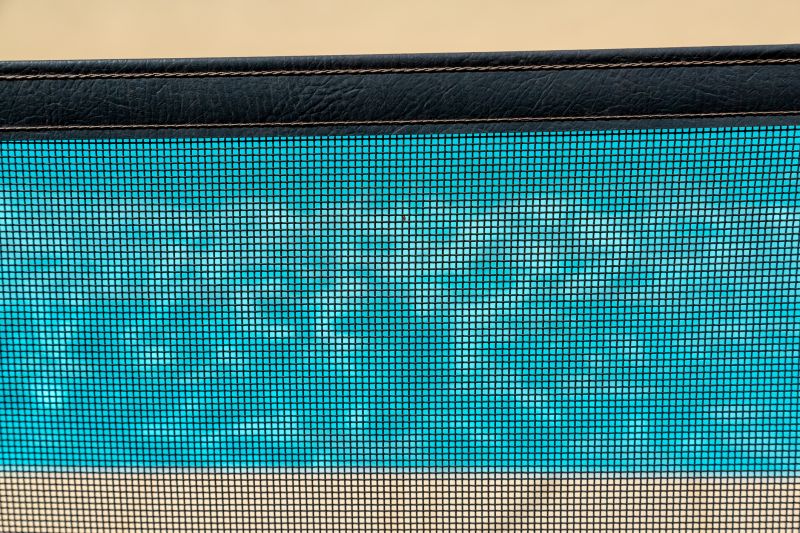 Wide Mesh Pool Fence Image 1