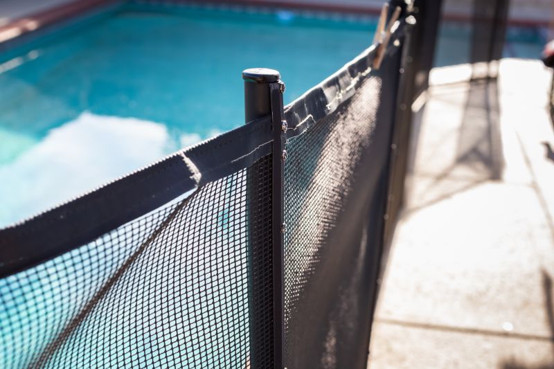 Wide Mesh Pool Fence Image 4
